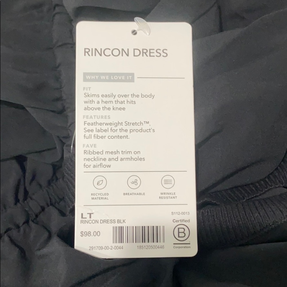 Athleta Rincon Dress // Black - Picture 8 of 15